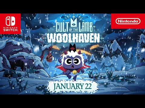 Cult of the Lamb: Woolhaven – Release Date Trailer – Nintendo Switch