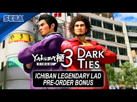 Yakuza Kiwami 3 & Dark Ties | Ichiban Legendary Lad Pre-Order Bonus