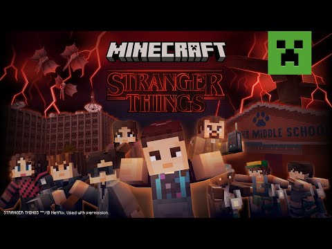 Minecraft x Stranger Things DLC