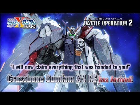 MOBILE SUIT GUNDAM BATTLE OPERATION 2 – Crossbone Gundam X-1 FC