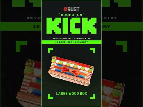 Don’t miss out on the exclusive Rustmas 2025 Kick Drops, the event ends on 1st Jan! 🎄☢️💧