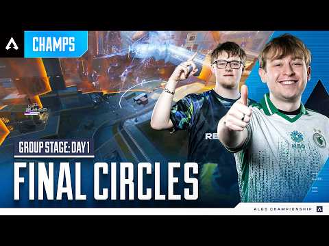 Final Circles Group Stage Day 1 (ft. Falcons, Alliance, E36 & More ) | Year 5 ALGS Champs