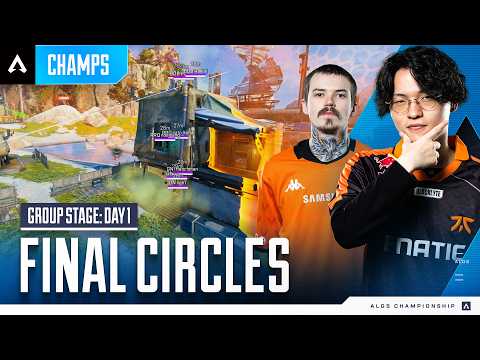 Final Circles Group Stage Day 2 (ft. Fnatic, Crazy Thieves, virtus.pro & More ) | Year 5 ALGS Champs
