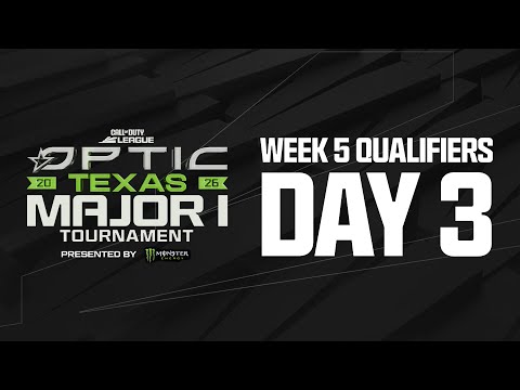 Call of Duty League Major I Qualifiers | Week 5 Day 3