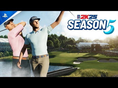 PGA Tour 2K25 – Season 5 Trailer | PS5 Games