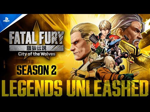 Fatal Fury: City of the Wolves – Legend Edition Launch Trailer | PS5 & PS4 Games