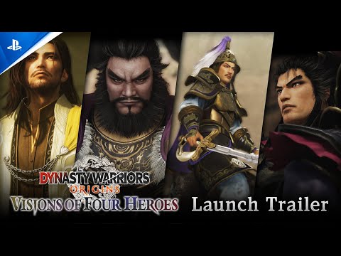 Dynasty Warriors: Origins – Vision of Four Heroes Launch Trailer | PS5 Games