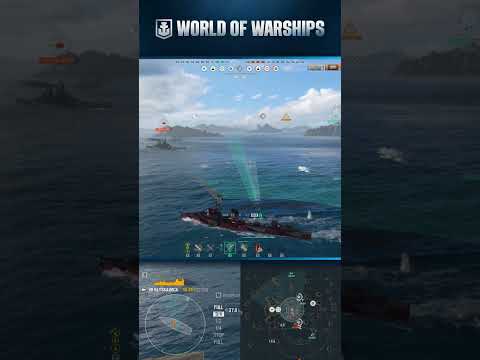 Błyskawica’s Daring Dive on an Enemy Battleship #wows