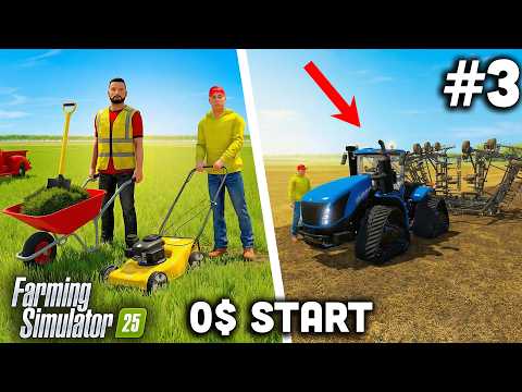 $0 START: Building a Farming Empire on a Flat Map with @FarmingGenius 🚜 #3