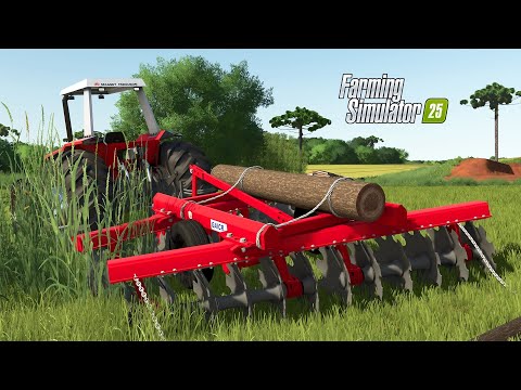 ABRINDO CAMPOS NA FAZENDA PITANGUEIRA – FARMING SIMULATOR 25 #7