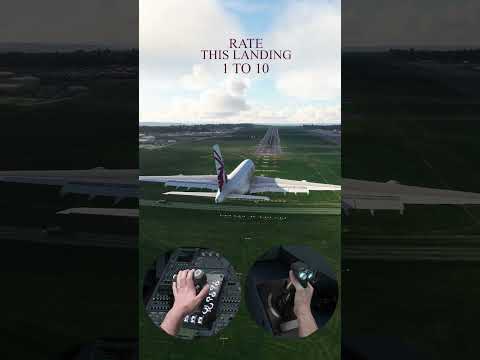 Airbus A380-800 – Qatar Airways – Bristol United Kingdom Landing | Flight Simulator 2020