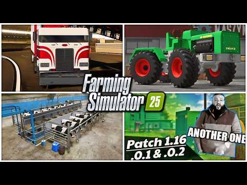 ANOTHER Patch, Realistic Milking Parlor, & New Mods! | Farm Sim News