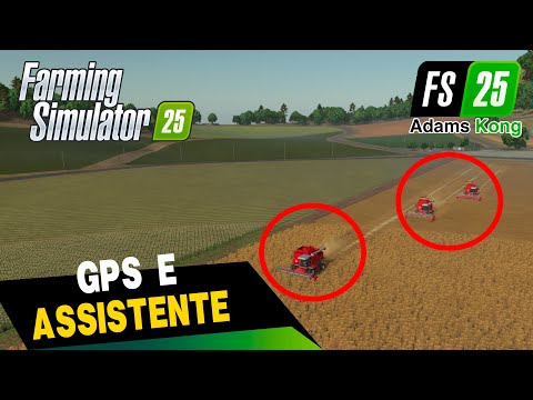 Como usar o GPS e o Assistente de direção no FS25 | FARMING SIMULATOR 25