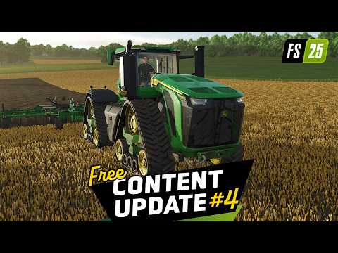 Content Update #4 feat. Patch 1.15 | Farming Simulator 25