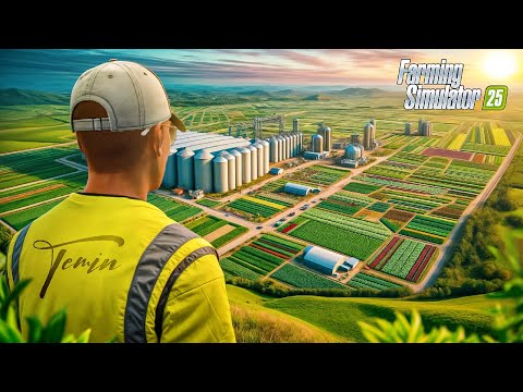 МЕГА ФЕРМА – ВСЕ СЕРИИ ПОДРЯД – FARMING SIMULATOR 25