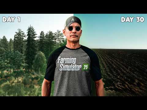 Превращаем Лес 🌳 в Поле в Farming Simulator 25