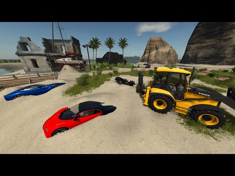 Digging Out Cars and Gold from Abandoned Island | Farming Simulator 25