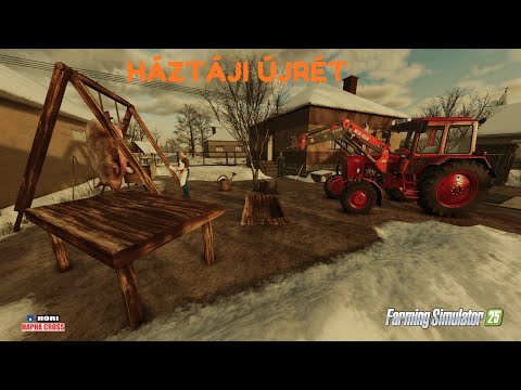 DISZNÓVÁGÁS AZ ÖREGNÉL🐖❗- HÁZTÁJI ÚJRÉT – Farming Simulator 25🌾11.RÉSZ