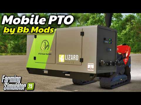 Do NOT Underestimate This Mod! (Mobile PTO by Bb Mods)| Farming Simulator 25