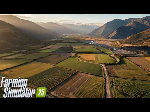 El mapa definitivo con cultivos nuevos y desniveles / Farming simulator 25