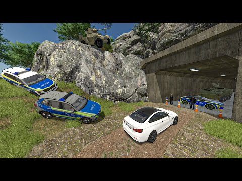 Évasion de Prison par un Tunnel Secret en BMW | Farming Simulator 25 Roleplay