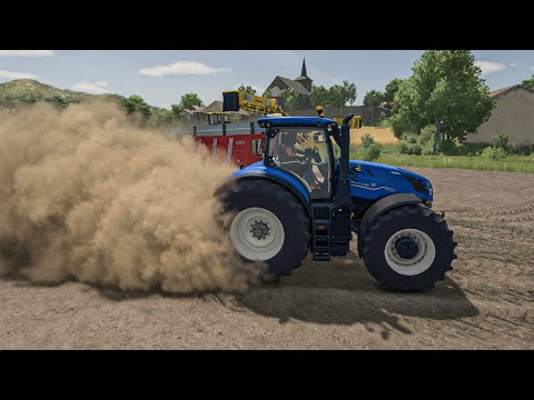 Extreme Dust Behind Tractors | Farming Simulator 25