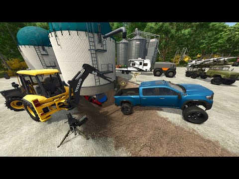 Farmer Finds Secret Tunnel on His Farm | Farming Simulator 25