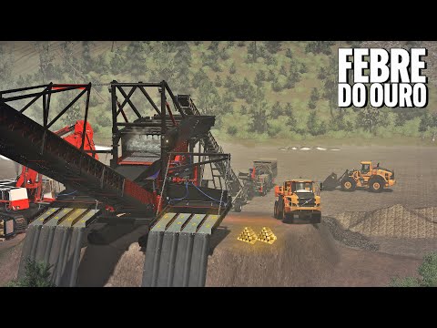 Farming simulator 25 | Montei uma mina de ouro com 4,6 milhões de dólares