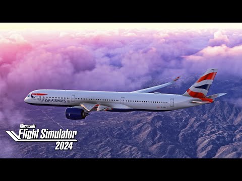 Flight Simulator 2024 + A350-1000 | London ✈ San Diego | RTX™ 4070 Ti Super