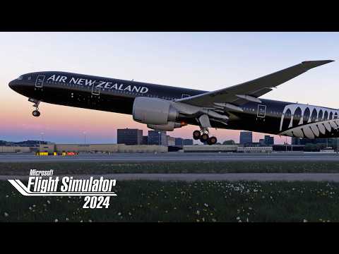 Flight Simulator 2024 + Boeing 777 | Los Angeles ✈ Auckland | RTX™ 4070 Ti Super