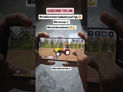 FS 25 mobile gameplay l FS 25 indian tractor Gameplay l FS 25 indian tractor mod #shorts