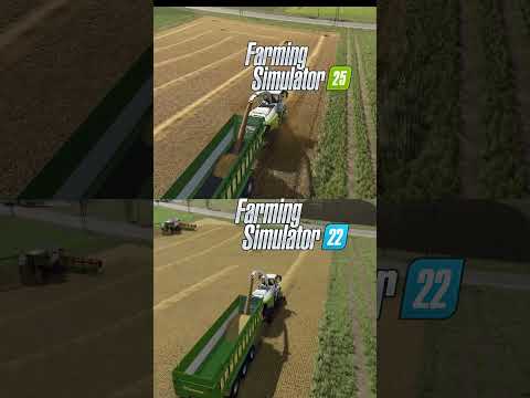 FS22 Vs FS25 #fs25