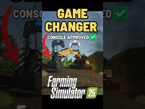 FS25 Land Clearing Mod is ABSOLUTELY Insane! #shorts #farmingsimulator25 #fs25