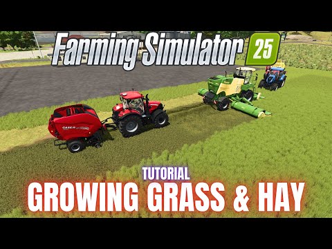 GROWING GRASS & HAY – TUTORIAL – Farming Simulator 25