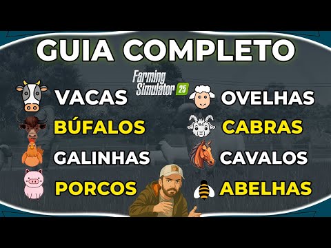 Guia Definitivo: OS ANIMAIS – Farming Simulator 25