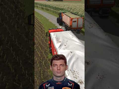 HOW DOES IT FEEL TO OVERTAKE – MAX VERSTAPPEN 🏎️ | Farming Simulator 25 #shorts #farmingsimulator