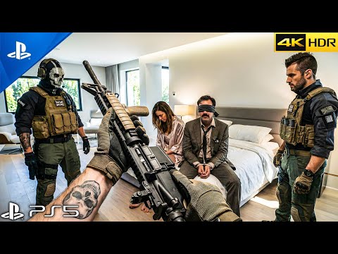 US ARMY CAPTURES TERROR LEADER | Realistic Ultra Graphics Gameplay 4k 60fps MWII PART 1