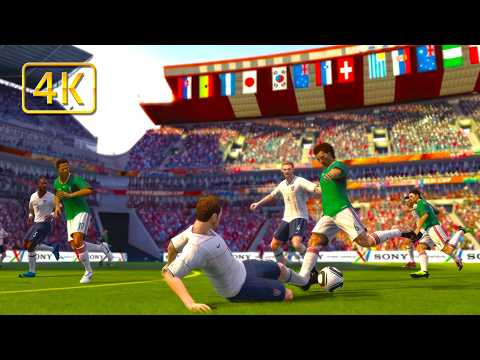 2010 FIFA World Cup South Africa PS3 Gameplay in 4K 60 FPS