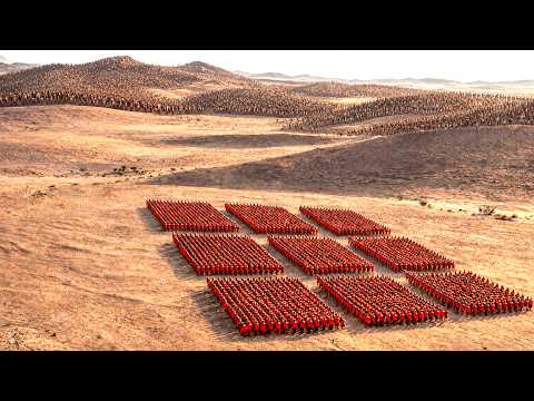 3000 Roman Legionaries vs 16000 Africans – Total War ROME 2