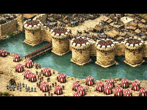 4v4 Skirmish Gameplay Deathmatch – Stronghold Crusader Definitive Edition