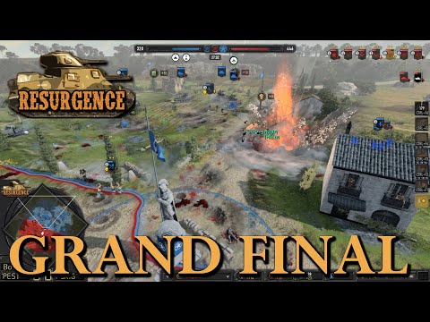 Resurgence Cup GRAND FINAL – the best in CoH3 Collide with $2,000 on the line! Bo5 600 VP series.