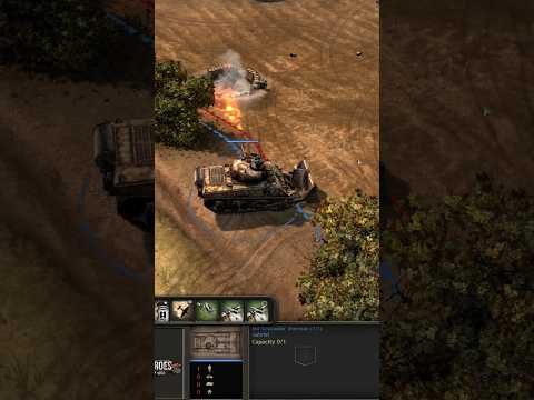 M4 Cocodrile 🐊 | Company Of Heroes #shorts #shortsvideo #games