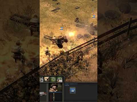 M1 75mm | Company Of Heroes #shorts #shortsvideo #games