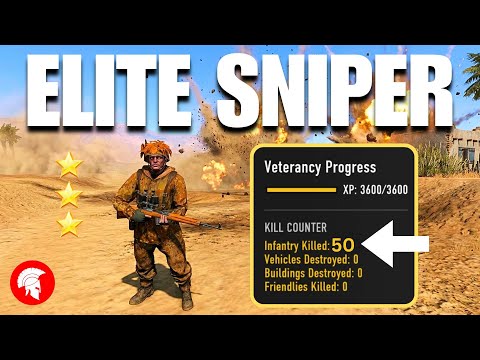 50 Kills Elite Sniper is Terrifying! – 4vs4 – Wehrmacht – Company of Heroes 3