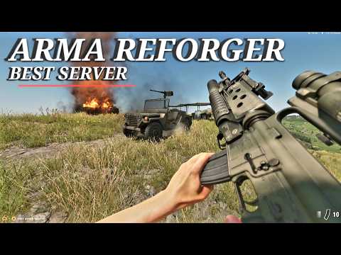 Arma Reforger Best Vanilla Server LIVE FOR NOOBS!!!