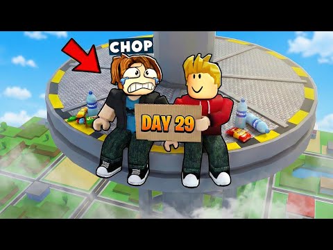 ROBLOX CHOP AND FROSTY SURVIVE 30 DAYS ON SKY CHALLENGE