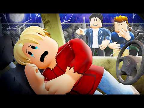 He Was FORCED to LIVE in an ABANDONED CAR… (Roblox Movie)