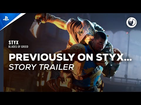 Styx: Blades of Greed – Previously on Styx: Story Trailer | PS5 Games