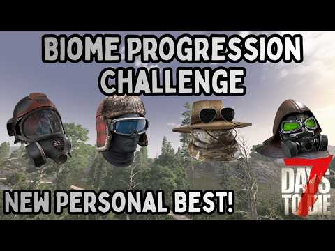 Biome Progression Speedrun Challenge 7 Days to Die 2.5 – A New Record!