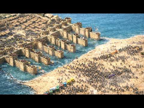 1v7 BURTAL Last Stand (NEVER SURRENDER Deathmatch) – Stronghold Crusader Definitive Edition Skirmish